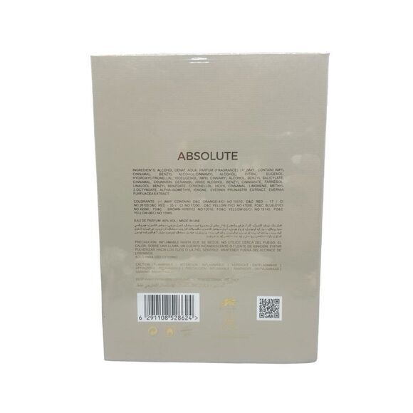 Al Fares Absolute Forum Eau de Parfum by Emper Spray - 3.4 fl oz / 100 ml - Picture 3 of 4